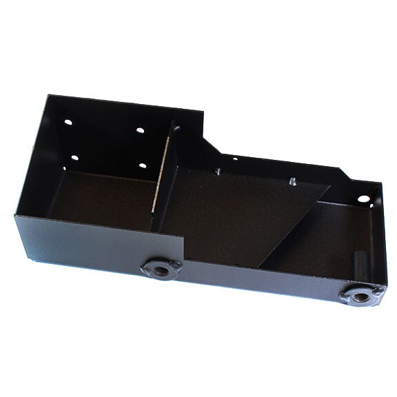 AMS 21122 LEG, HINGE SIDE, BLACK, METAL