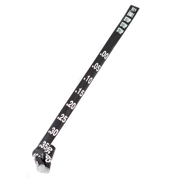 AMS 23321 BLACK AND WHITE LABELS, SCROLL, CENTS