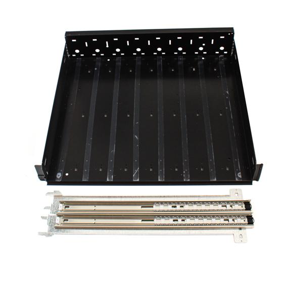 AMS 24040 BLACK BEVERAGE TRAY, 39 INCH
