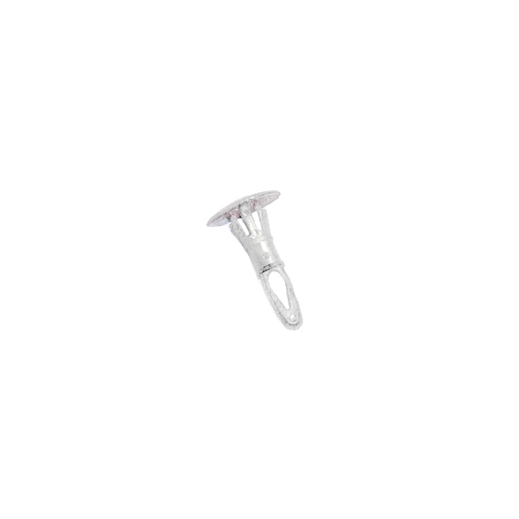 AMS 30006-03 WHITE PLASTIC STANDOFF, REVERSE, LOCKING, 3/8"