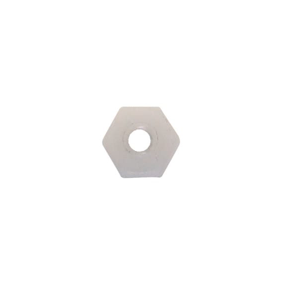 AP CR100337 WHITE NYLON STOP NUT