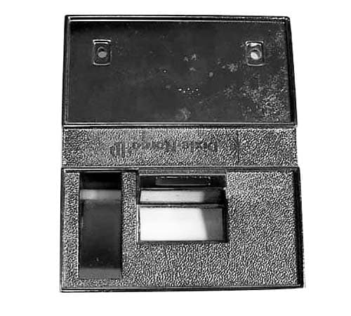 DIXIE NARCO 80120092091 BLACK PLASTIC COIN INSERT BEZEL