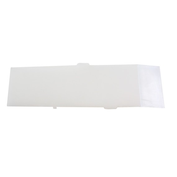DIXIE NARCO / CRANE 101407 WHITE PLASTIC COVER COIN CHUTE