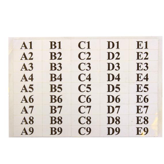 Dixie Narco 102194 VENDING MACHINE LABEL Vendors Exchange