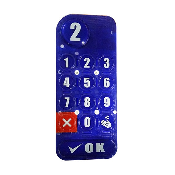 CRANE / NATIONAL 106128 BLUE KEYPAD ASSEMBLY, FOR MODEL 181