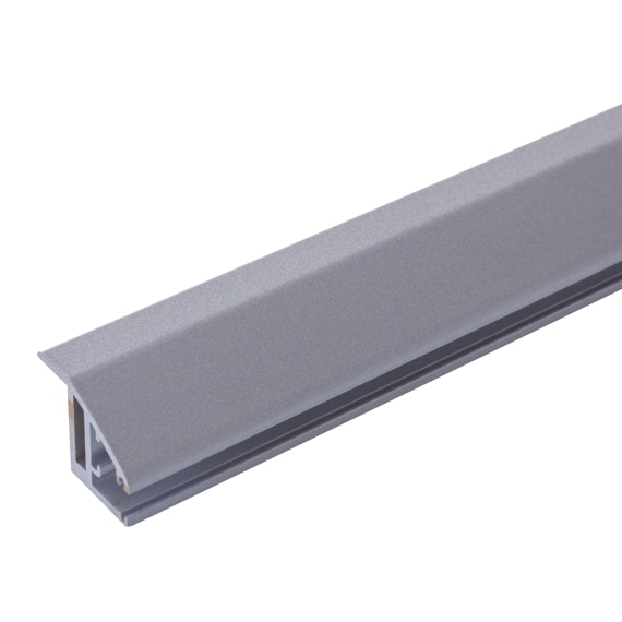 EXTRUSION BOTTOM, PAINTED PLATINUM, 17.60 LONG