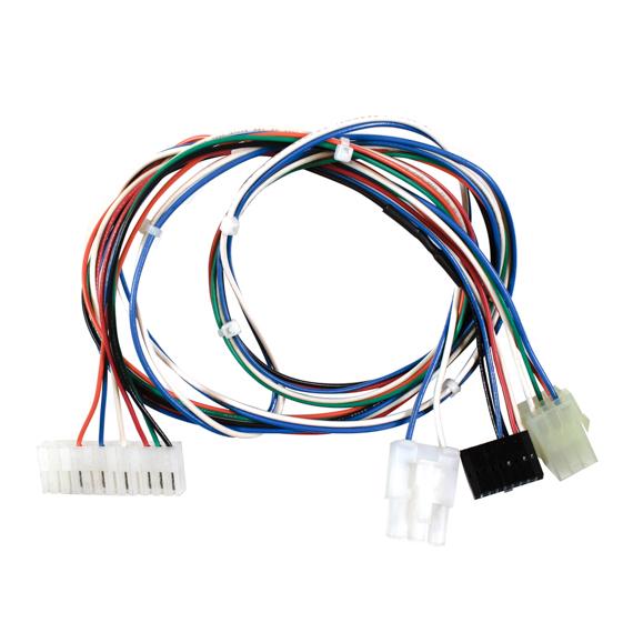 ELECTRICAL HARNESS WITH MULTI COLOR WIRES AND MULTIPLE PLUGS