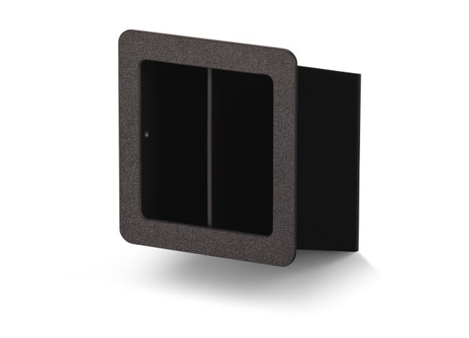 STIR STICK / NAPKIN HOLDER, BLACK PLASTIC