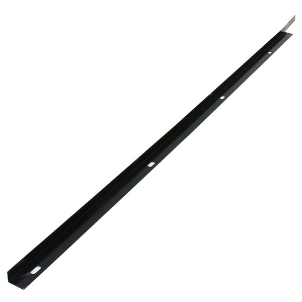 Black universal bottom door lip tri