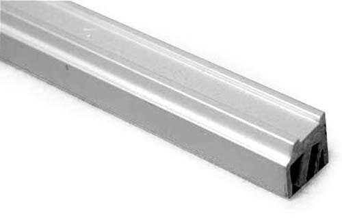 TRIM, HORIZONTAL TOP/BOTTOM, 36.5", SILVER, FOR NATIONAL