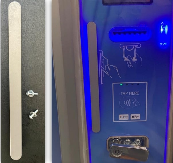 OEM CREDIT CARD READER BLOCKOUT KIT