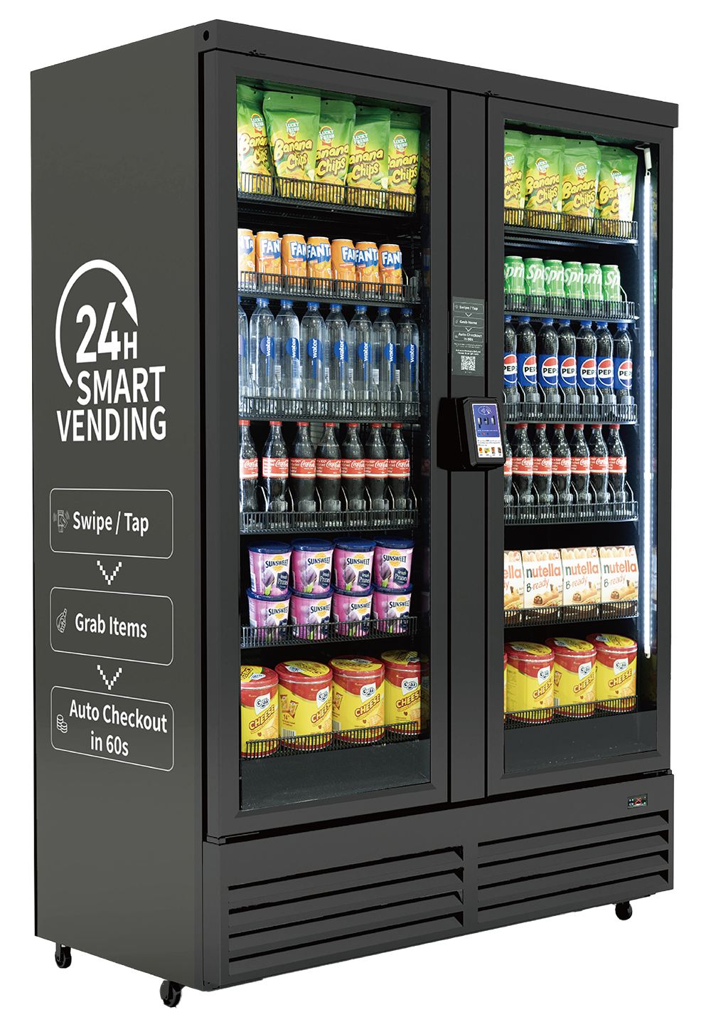 Yo Point Vending Machine VE1024063 - AI SMART VENDING MACHINE, ULTRA 1200 | VE Solutions