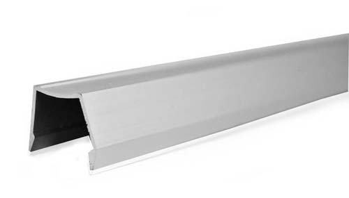 TRIM, VERTICAL, 65.3125", SILVER, FOR ROWE