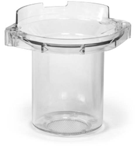 CLEAR PLASTIC BREW CYLINDER, 12 OZ, FOR RMI COFFEE