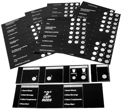 LABELS, SELECTION SET, APOLLO, FOR RMI 213