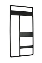 BEZEL OVERLAY, BLACK, FOR AP 120 SERIES