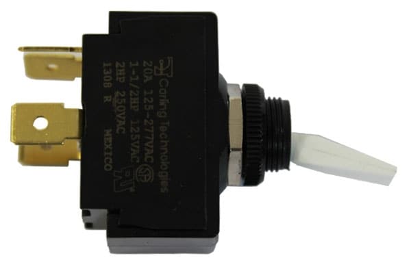 TOGGLE SWITCH, POWER PANEL, 20 AMP, FOR NATIONAL 431/427/429/145