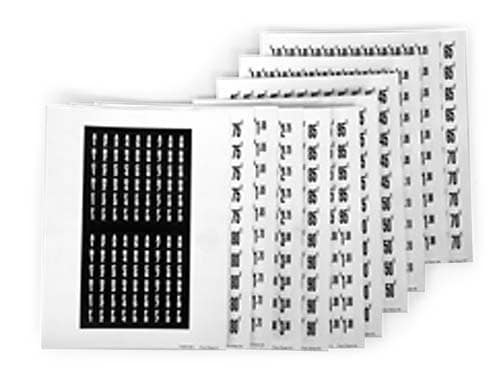 PRICE SHEET, DOUBLE SIDED, 75/80 -1, 85/90 -2, FOR ECC/DIX