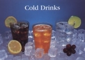 OVERLAY COLD DRINKS, NO WORDING, 4 COLOR
