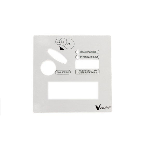 COIN INSERT DECAL FOR VENDO 511/601