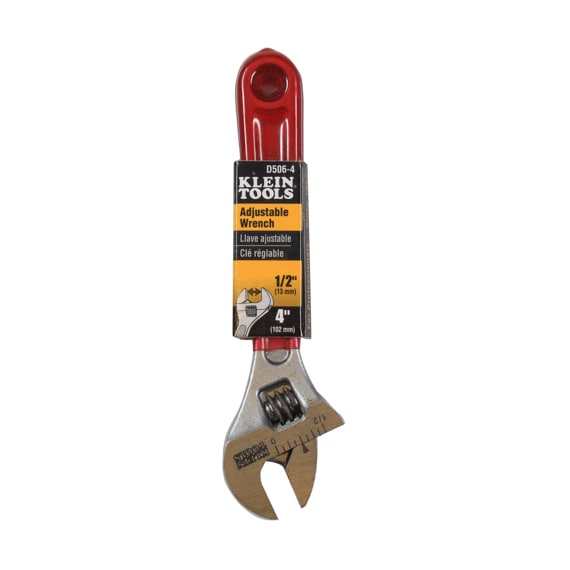 SHOP SUPPLIES, ADJUSTABLE WRENCH 4" HANDLE
