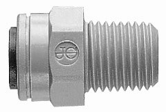 MALE CONNECTOR 1/2 X 1/2 NPTF