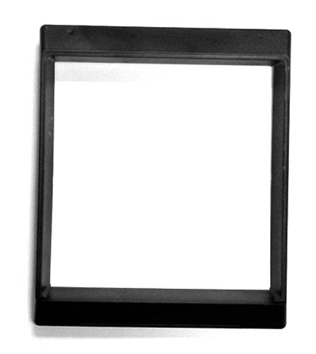BEZEL, CUP WELL, BLACK, FOR RMI 203/213