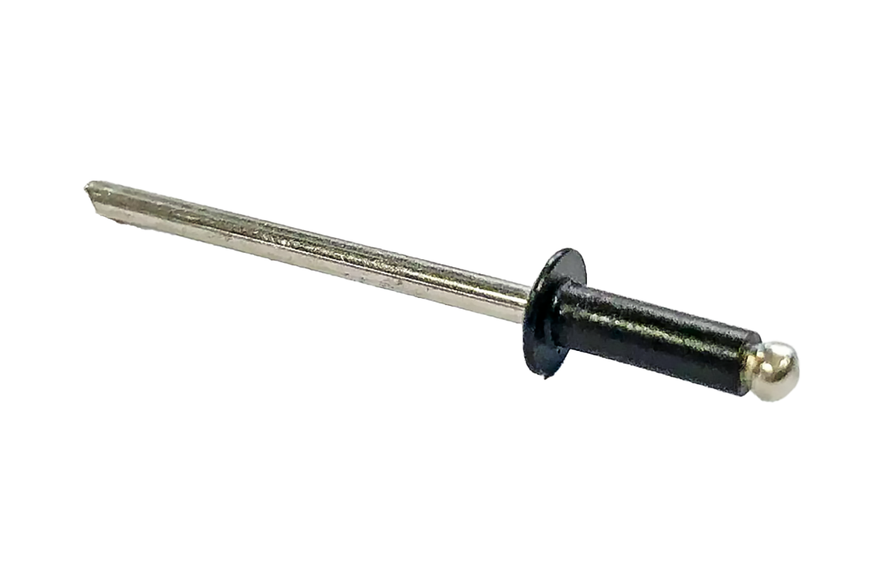 RIVET, BLIND, ALUM, Ø1/8 X .251-.312 GRIP RANGE, BLACK