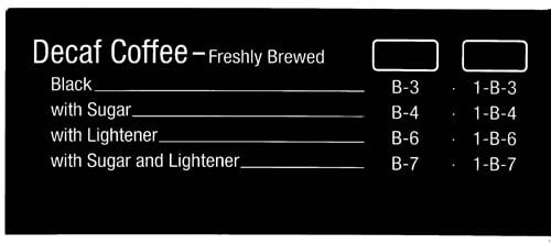 PRODUCT LABEL, LARGE, DECAF, FOR NATIONAL 623