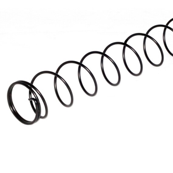 SPIRAL, 10 COUNT, LEFT HAND, BLACK, 2.6" DIAMETER, FOR AMS