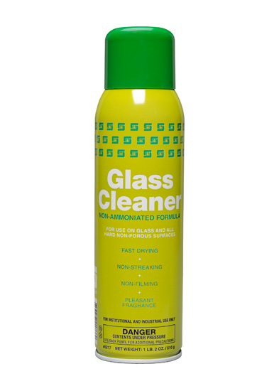 GLASS CLEANER, FROM SPARTAN, 20 OZ