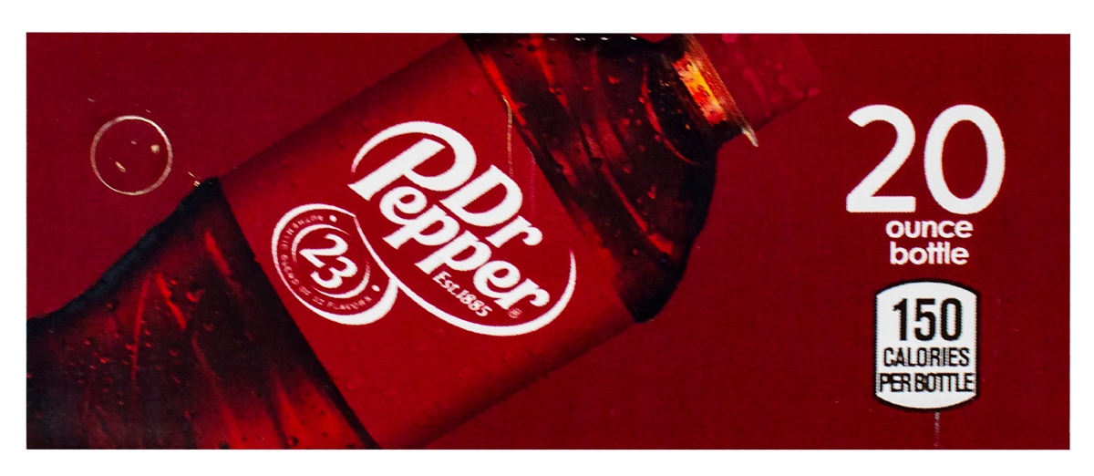 FLAVOR LABEL, 3 3/4" X 1 3/4", DR.