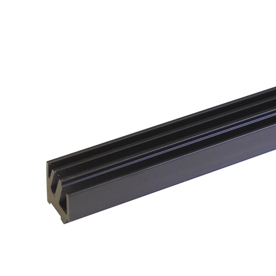 TRIM, HORIZONTAL DOOR TOP/BOTTOM, 44 BLACK, FOR NATIONAL