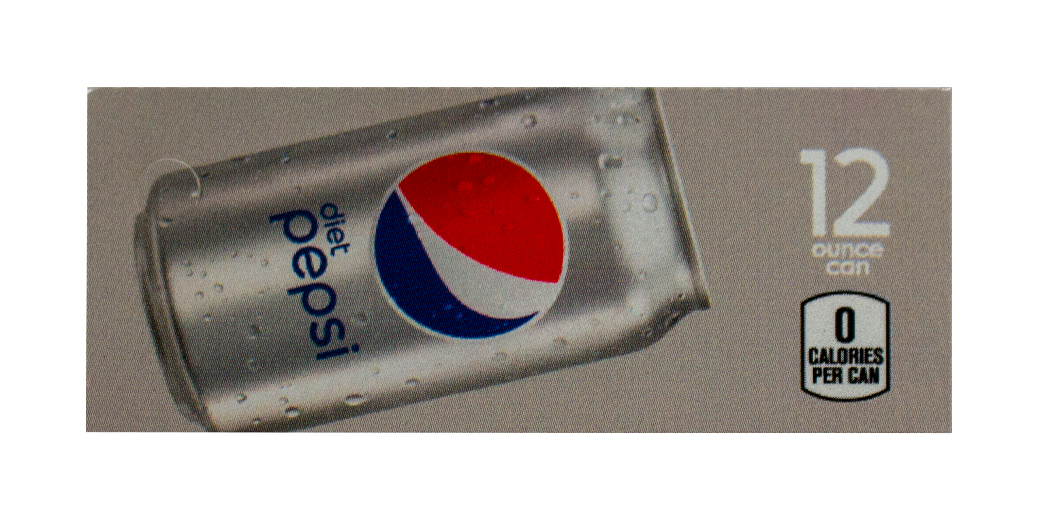VE42101 - FLAVOR LABEL, 3 3/4" X 1 3/4", DIET PEPSI CAN, 12oz I VE Solutions