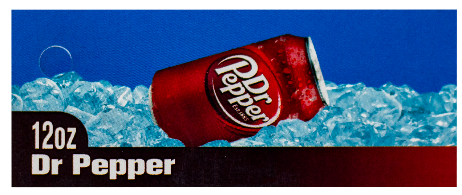 FLAVOR LABEL, 3 3/4" X 1 3/4", DR.