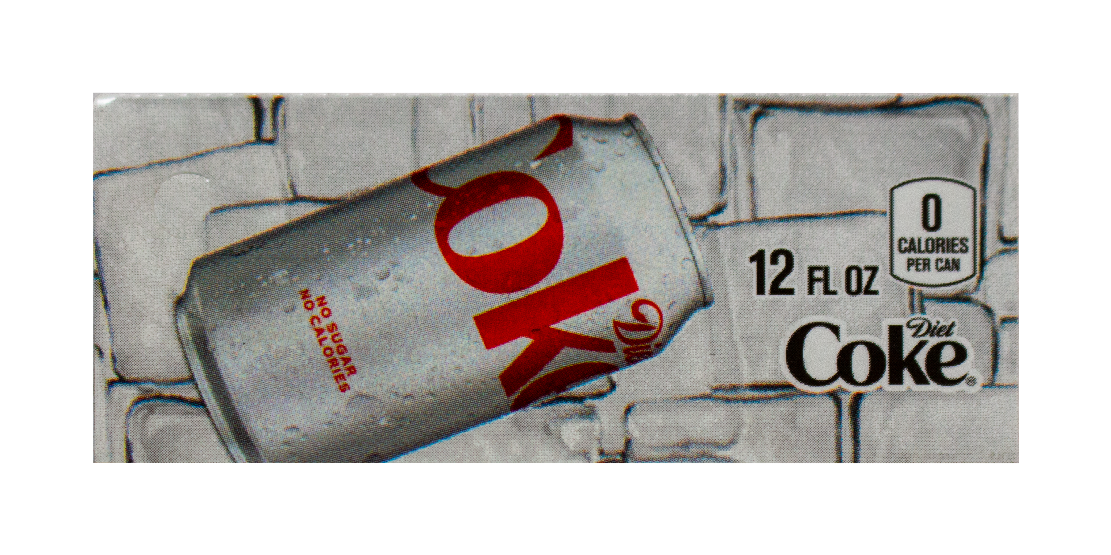 VE42108 - FLAVOR LABEL, 3 3/4" X 1 3/4", DIET COKE CAN, 12oz I VE Solutions