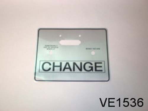 DOOR DECAL- CHANGE ROWE BC1200 ROWE BC1200