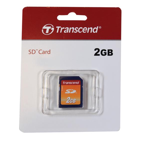 SD FLASH CARD, 2GB, BLANK FOR UCB PROGRAMMING