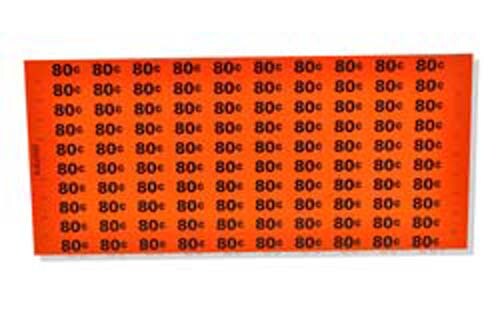 PRICE SHEET, 80/85, ORANGE/BLACK, FOR AP 4000/7000/110 SER