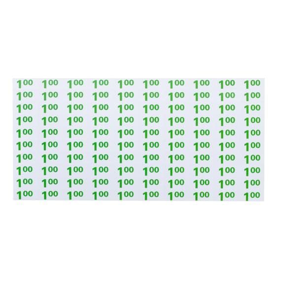 PRICE SHEET, $1/$1.05, GREEN & WHITE, FOR AP 4000/7000/110/111/112/113