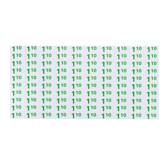 PRICE SHEET, 1.10/1.15 GREEN/WHITE, FOR AP 4000/7000/110