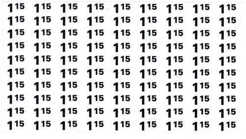 LABEL, PRICE SHEET, $1.10/1.15, FOR AP 4000/7000/110/111/112/113