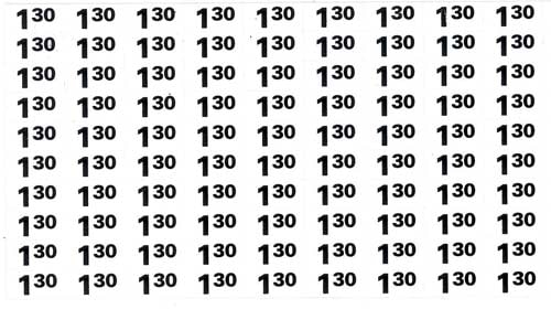 LABELS, PRICE SHEET, $1.30/$1.35, FOR AP 4000/5000/6000/7000/113