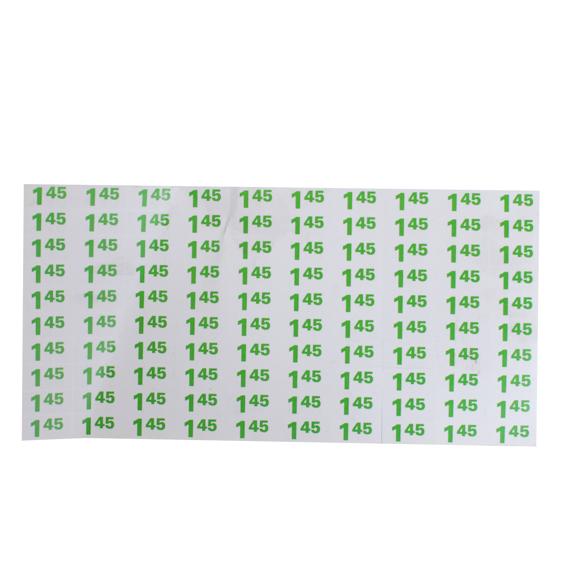PRICE SHEET, $1.70/$1.75, GREEN/WHITE, FOR AP 4000