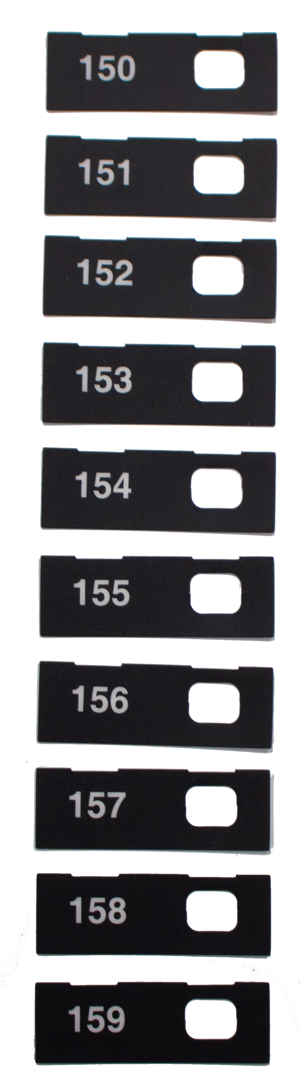 SELECTION TABS 150-159, AP CANDY