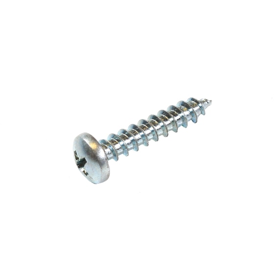 10 X 1, PHILLIPS PAN HEAD, SHEET METAL SCREW, ZINC