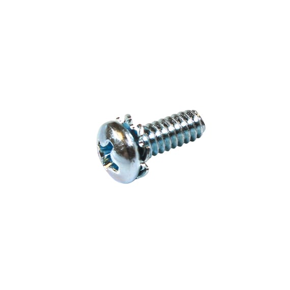 6-32 X 3/8 PH W/EXT SEMS W/EXT LOCK WASHER