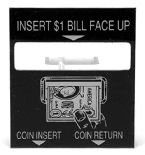 INSTRUCTION INSERT, $1 MEI/CONLUX VALIDATOR, FOR NATIONAL 430