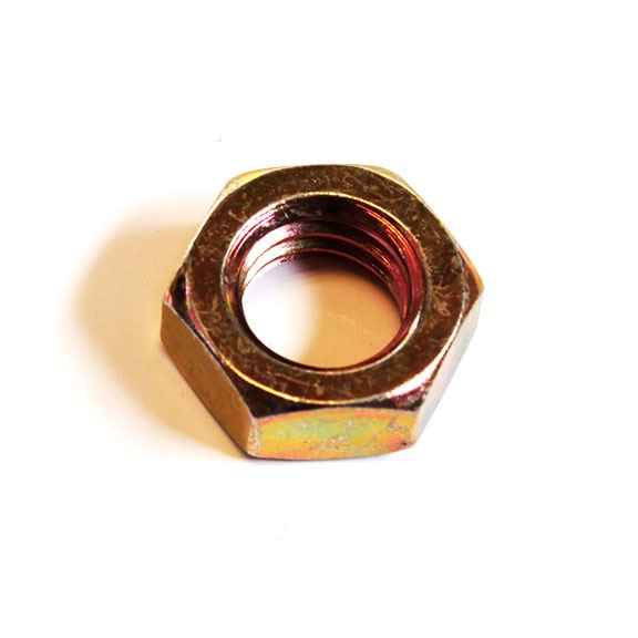 STEEL THIN HEX NUT, 16 THREAT, 9/16"WIDTH, 7/32" HEIGHT