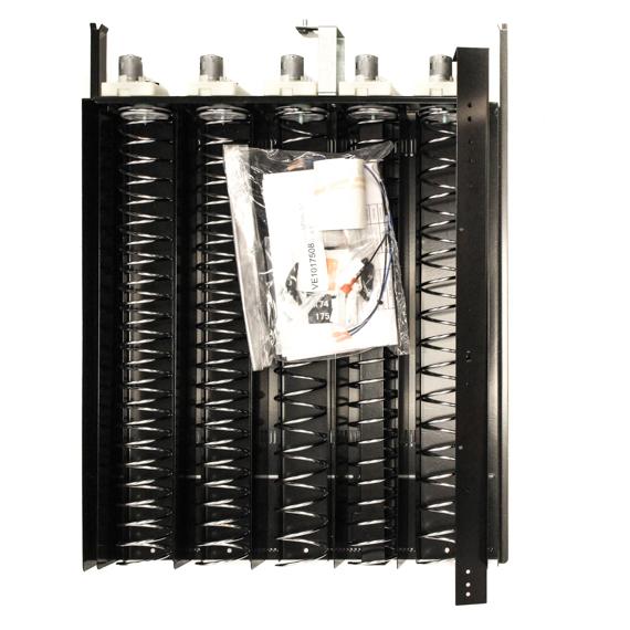 SNACK VENDING MACHINE TRAY, FIVE WIDE WITH MOTOR AND SPIRALS